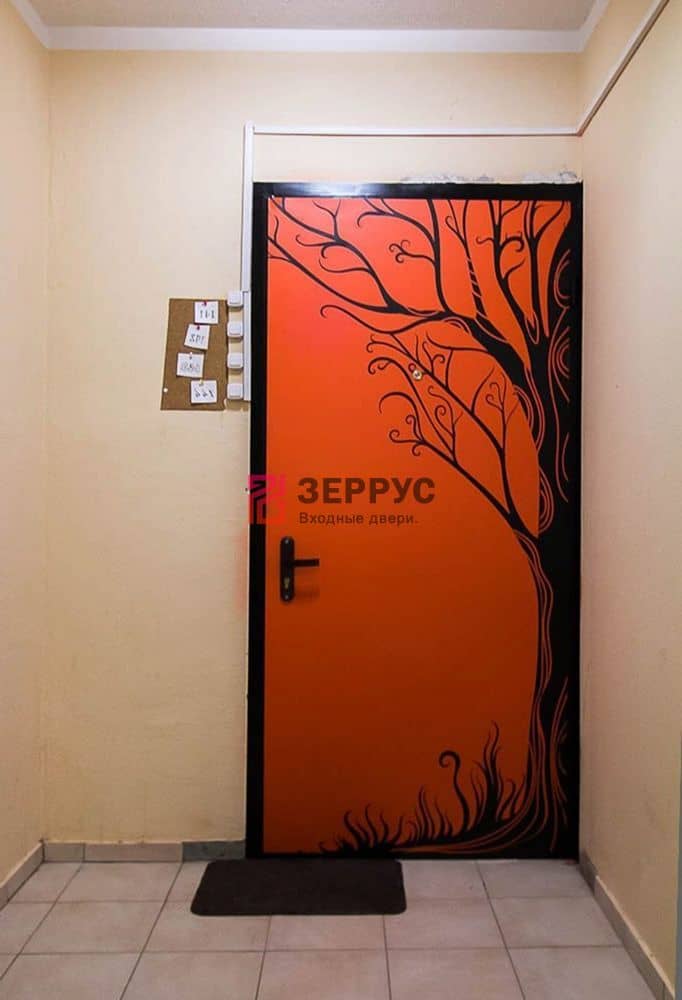 Пример установки двери — Монтаж