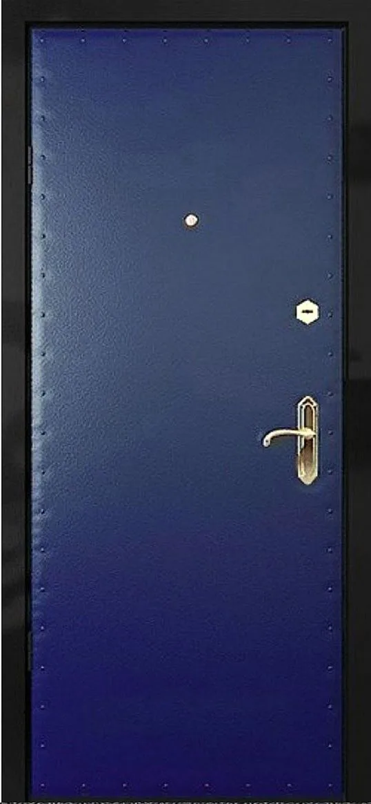 Входная дверь Feuer-12 (Порошковое напыление / Винилискожа) - внутренняя сторона